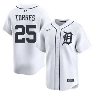 Gleyber Torres The Bengals Men's Popular White #25 Jerseys 141235-499 - Image 1