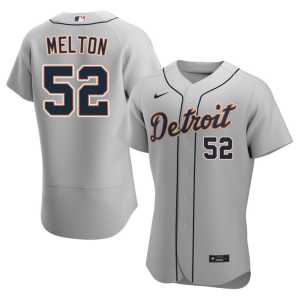 Troy Melton #52 D Tigs Men New Gray Jersey 934357-736 - Image 1