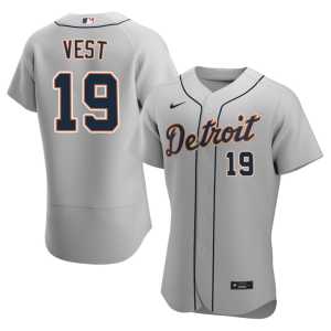 Will Vest Gray Mens D Bengals #19 MLB Jersey 949397-983 - Image 1