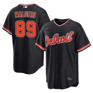 Ben Malgeri Player The Bengals Men's Navy #89 Jersey 171326-414 - Image 1