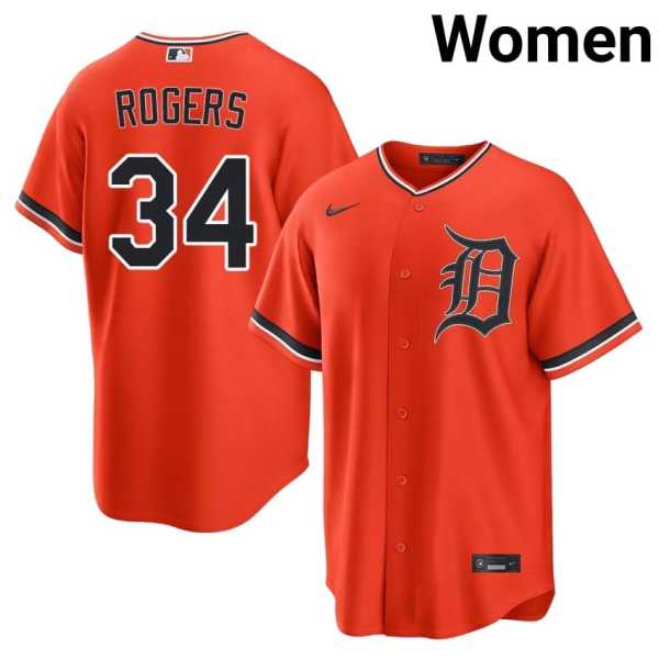 Women20202620Jake20Rogers20detroit20tigers20baseball20jersey20orange.jpg